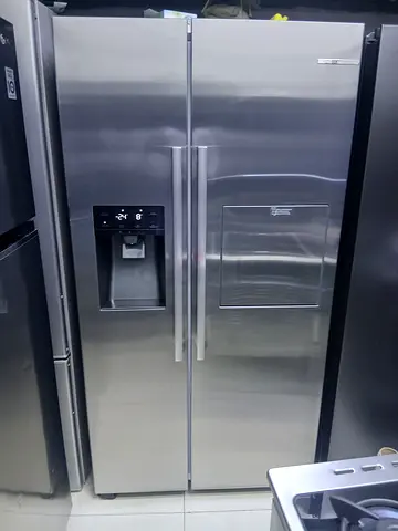 Bosch fridge freezer side by side water dispenser ice maker latest model