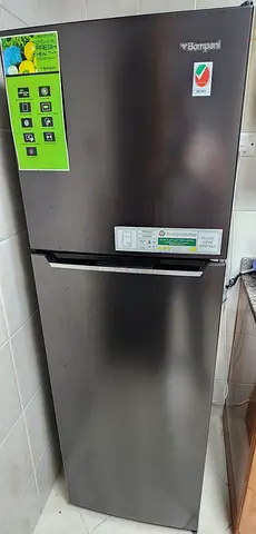 Bompani Top Freezer Refrigerator - Stainless Steel Finish, Good Condition