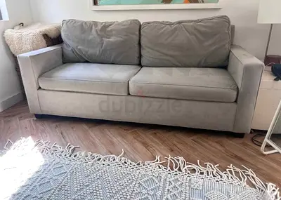 Brand new West elm brand two seater sofa bed with mattresses Brand new