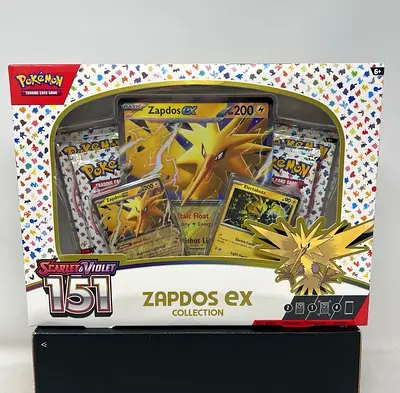 Pokemon 151 Zapdos Ex Box