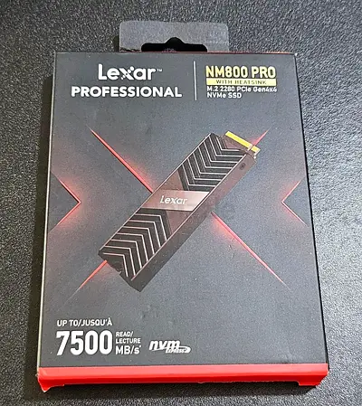 Lexar Professional NM800PRO with Heatsink M.2 2280  512 GB