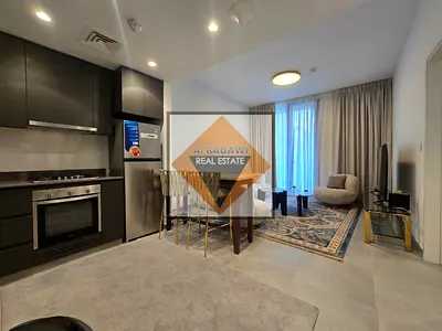 Luxury 1BHK | Pool View | Huge Private Balcony | Free Parking | Gym Access