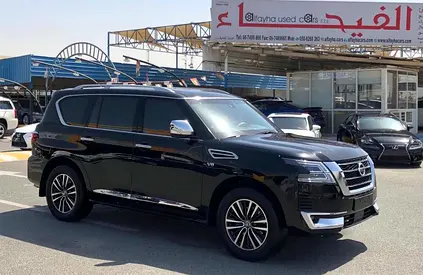 Nissan Patrol LE PLATINUM V8 5.6L Full Option Model 2011 Adapter New Look 2021