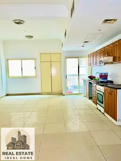 Spacious Studio with Balcony | Fixed Wardrobes | Central AC &amp; Central Gas | Near Bus Stop