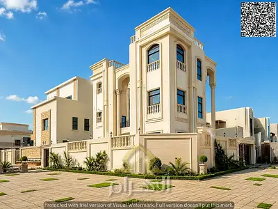 Residential and investment opportunity | Own a luxury villa in Al Zahia, Ajman | 6 master bedrooms with a luxurious swimming pool | 4500 sq ft at a co