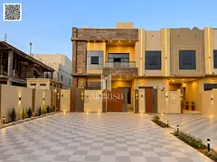 Own a two-story villa with a roof terrace and 22-meter outdoor terrace, European design, at an attra