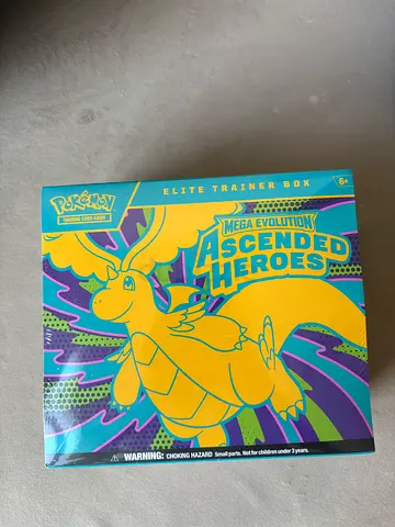 Pokémon TCG Elite Trainer Box — Teal/Yellow Ascended Heroes (Sealed)