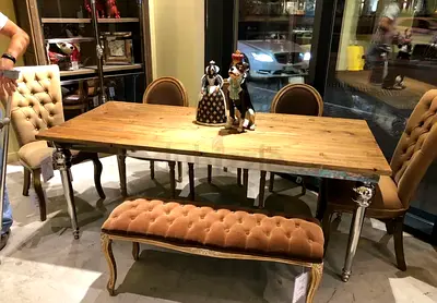 Wood Dining Table by KARE