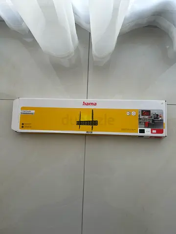 Hama universal TV wall mount (new in box) - slim fixed bracket