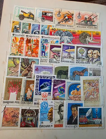 71 Hungary Stamps for AED 35
