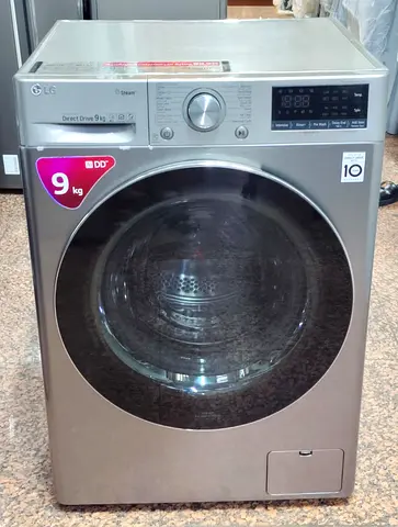 LG new model steam washing machine 9kg for sale