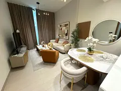 Furnished 1BR Apartment | Binghatti Amber | Balcony &amp; City View