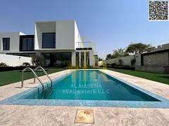 Luxury villa on a corner lot with an elegant design and private pool in Al-Zawraa. Price includes el