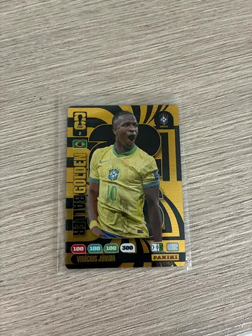 Golden Baller Vinicius Jr  Football Trading Card