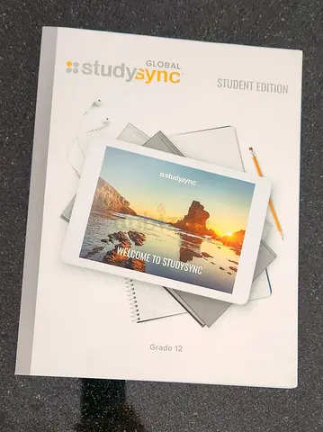 StudySync Global Student Edition - Grade 12 Bring Literature to life. NEW BOOK.