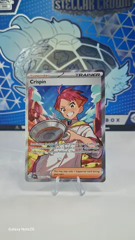 Pokemon Trainer Crispin Full-Art Promo Card (Near Mint) - Single Card