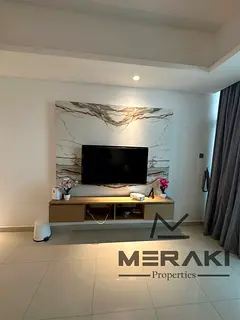 Furnished one-bedroom apartment in Gulf Towers, high-end furniture, available for monthly