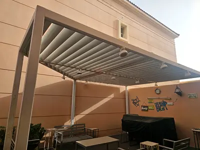 Dining room, sitting room, bedroom,pergola