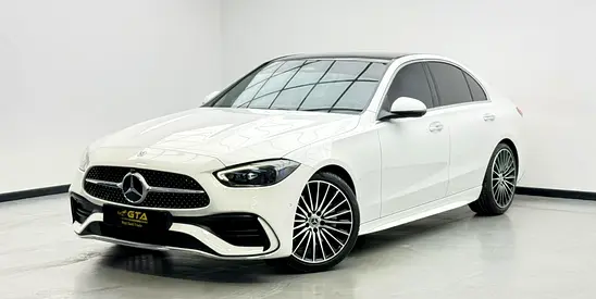 2024 Mercedes Benz C200 Premium+, 2028 MB Warranty, 2027 MB Service Pack, Excellent Condition, GCC