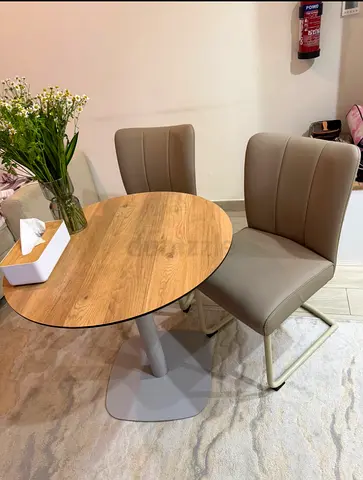 Dining table and chairs