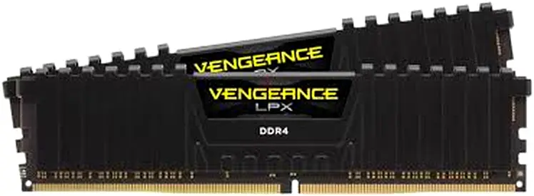 Corsair VENGEANCE® LPX 16GB (2 x 8GB) DDR4 3200MHz C16 Memory Kit - Black