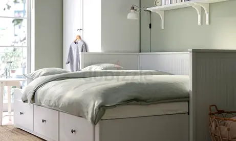 Ikea HEMNES day bed with two mattresses