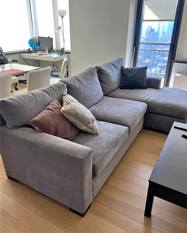 Cratebarrel axis excellent condition sofa
