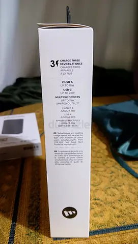 Mophie 3-in-1 Power Bank with USB-C and USB-A Ports