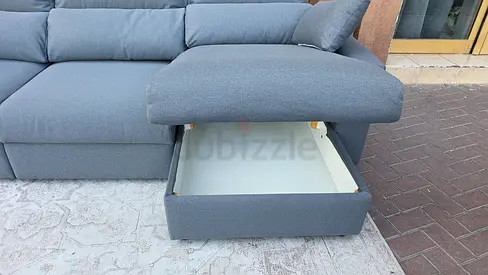 Brand new Ikea Eskilstuna L Shape Sofa bed with storage
