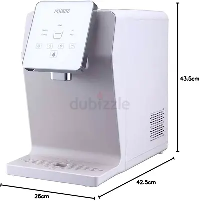 Milano Countertop Water Cooler  Purifier - Compact White