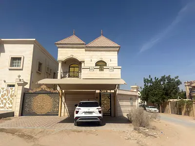 🏡 For sale: Modern villa in Al Muwaihat 1, freehold, 5 master bedrooms, majlis, living room, maid's room, area 3360 sq ft, price 1.95 million