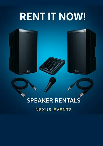 PROFESSIONAL SOUND SYSTEM RENTAL