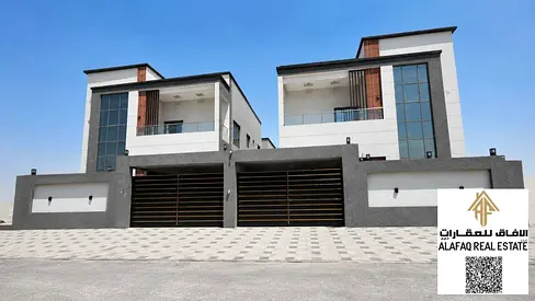 🏡 فيلا فاخرة مودرن للبيع – الحليو 2، عجمان | فرصة مميزة  📍 موقع مميز