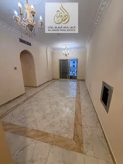 Annual rent in Ajman, Al Hamidiya 1, opposite the court, near the university. The building is for fa