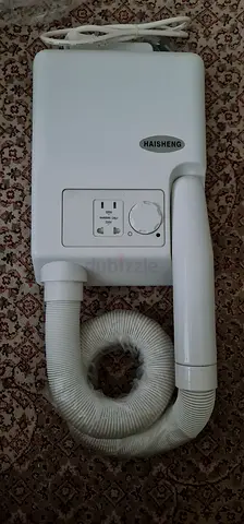 Wall-mounted Hair Dryer (Hotel-Style) -  New