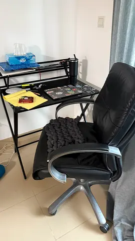 Office desk and chair