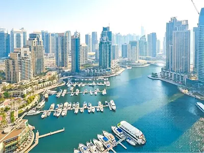 Corner Unit | High Floor | Marina Views