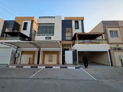 🏠 للبيع فيلا في الحليو2 عجمان _ 4 غرف ماستر وصاله عائله كبيره بتوزيع _ شامله رسوم الكهرباء والمياه