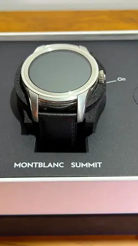 Mont Blanc Summit Men’s Luxury Smartwatch in a box with charger