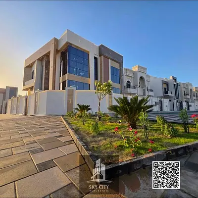 فرصة استثنائية للتملك الحر لجميع الجنسيات! فيلا مودرن (كورنر) بموقع استراتيجي إطلالة مباشرة على شارع رئيسي وزاوية شارعين في منطقة الحليو 1، عجمان