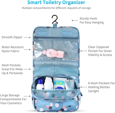 Brand New 14-Pieces Ladies Travel/Makeup bags