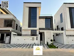 Luxury villa in Al Yasmin - Ajman at a special price and strategic location close to Dubai and servi
