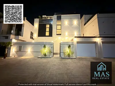 🏡 فيلا فاخرة للبيع مع مسبح ورووف في العامرة – عجمان | تملك حر لجميع الجنسيات | السعر شامل الرسوم