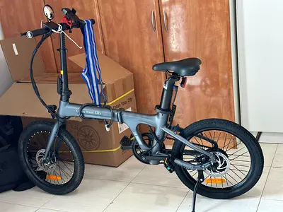 Electric foldable bike