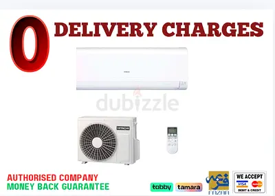 Hitachi 2 ton Rotary Split AC/ T3/ Air Conditioner/Brand New