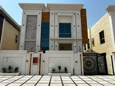 🏠 للبيع فيلا في الزاهيه عجمان 5 غرف وصالتين ومجلس  على شارع رئيسي – ارتداد كبير   • موقع استراتيجي •