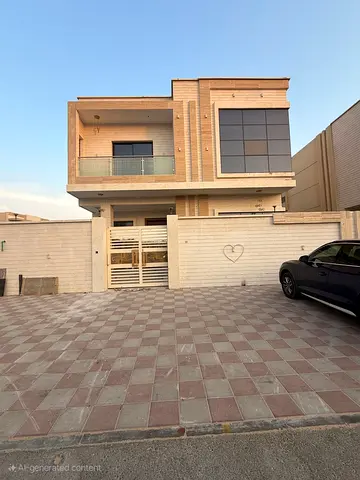 للبيع في الحليو2 فيلا 6 غرف ومجلس وصاله ارضي واول وروف مع مطبخ وغرفة خادمه