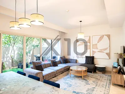 Furnished | Golf Cart Included | Upgraded | 2BR+Maid's Room