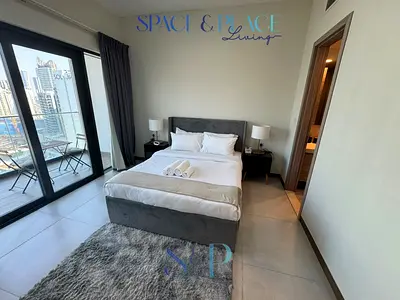 1BR High floor | Central Location with Burj Khalifa View