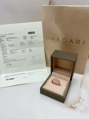 Authentic Bvlgari Serpenti Viper Ring Size Large